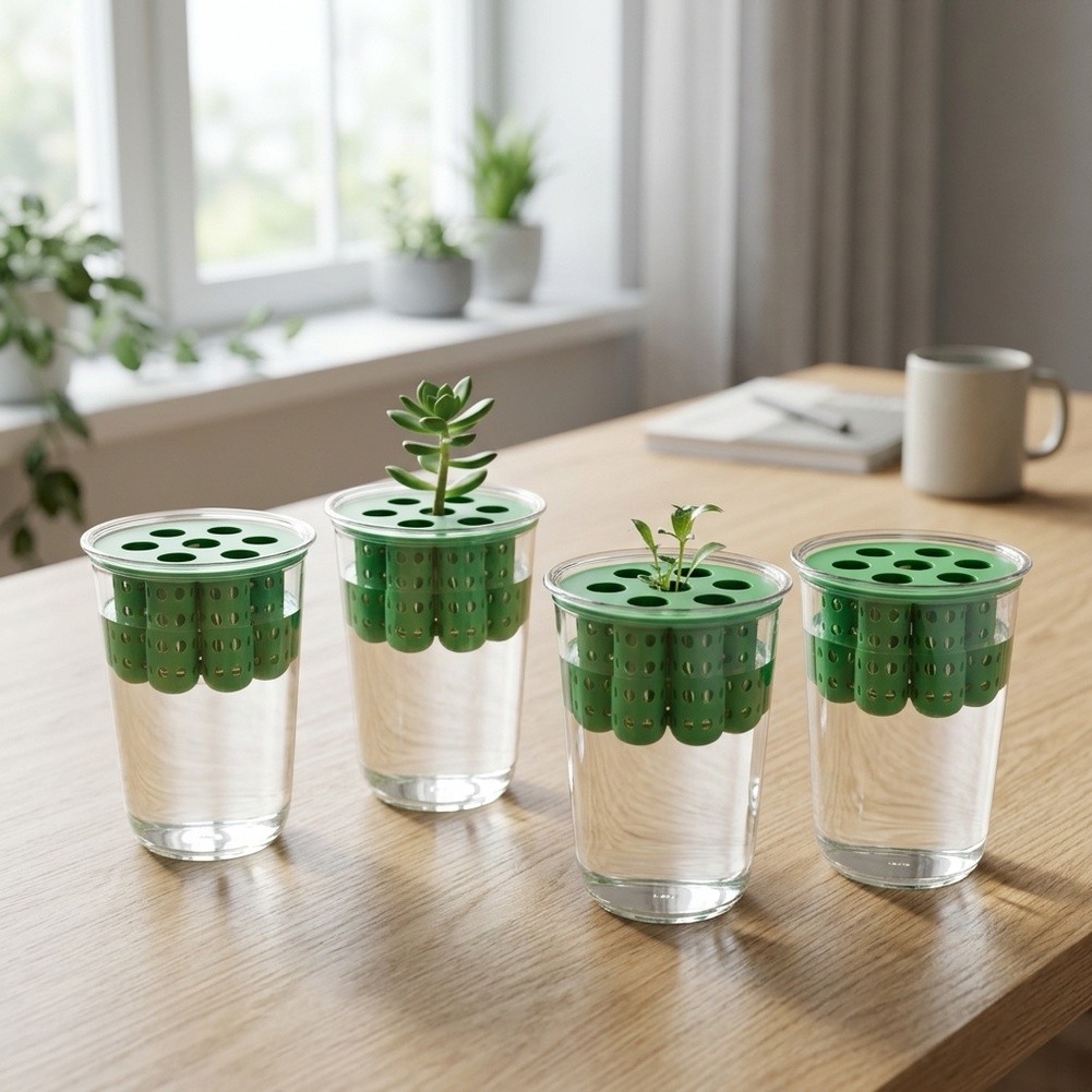 4pcs Green Onion Regrower Spro - огляд і ціна Hydroponic Kit