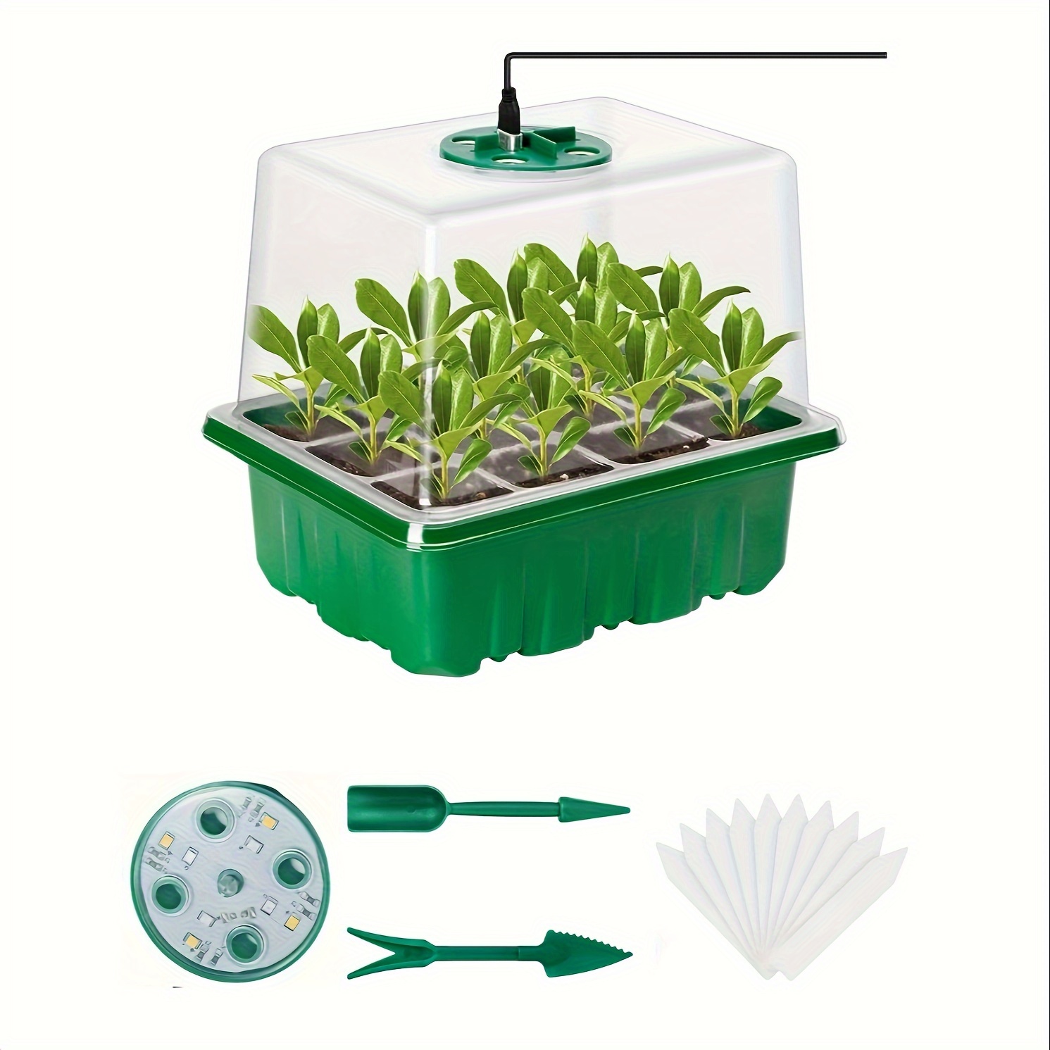 Seedling Starter Kit - 1/2/3 S - огляд і ціна Grow Light Led