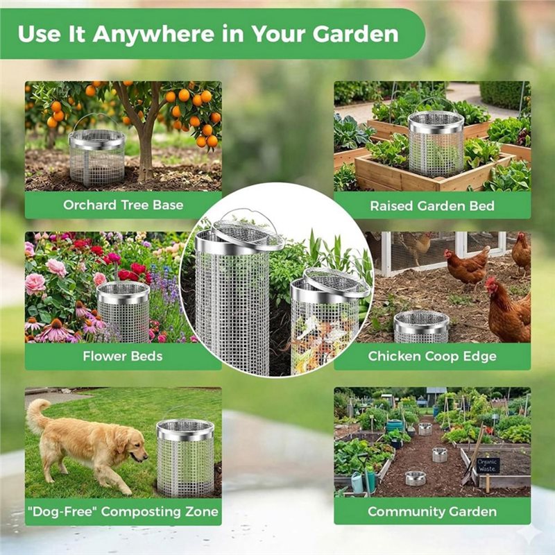 BAAG-2Pack Worm Composter Worm - огляд і ціна Compost Bin