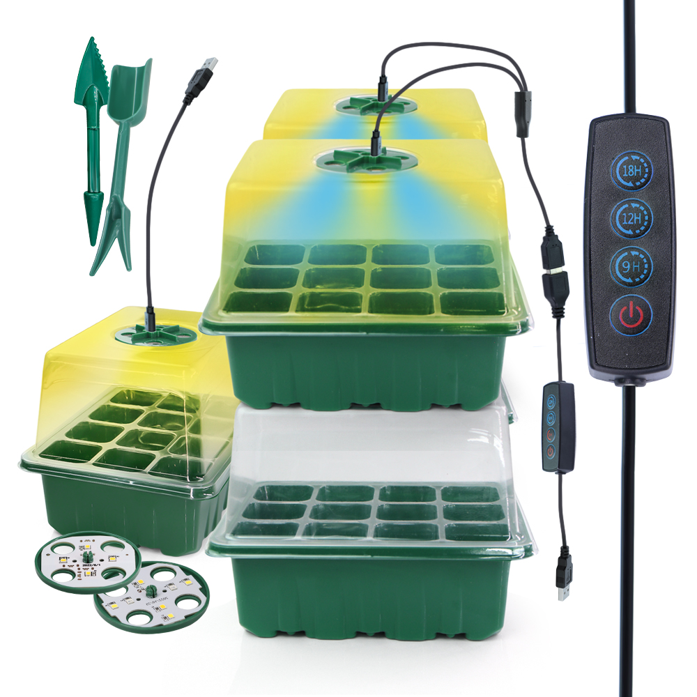 LED Nursery Pots with Grow Lig - огляд і ціна Seed Starter Tray