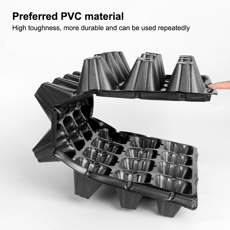 Hot 10Pcs Seedling Trays Plast - огляд і ціна Seed Starter Tray