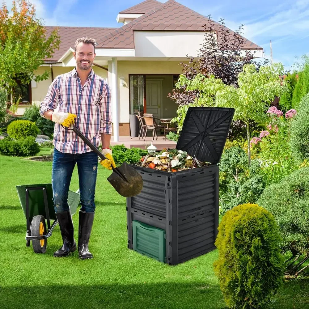 80 Gallon Outdoor Composting B - огляд і ціна Compost Bin