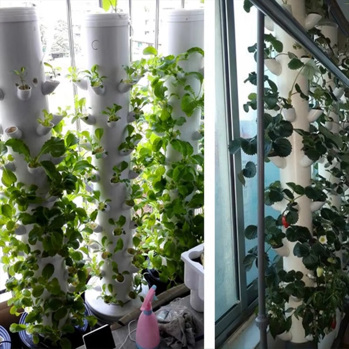 Hydroponic Vertical Tower Cont - огляд і ціна Plant Pot