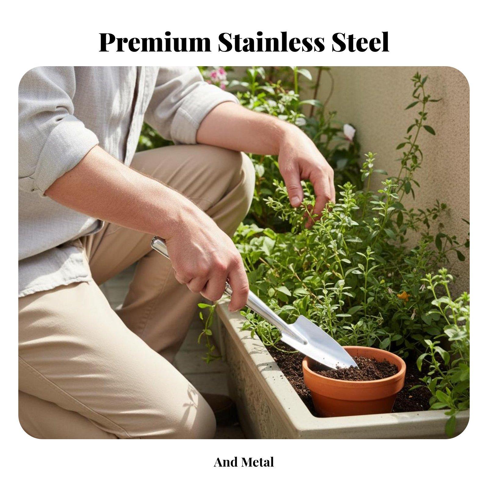 Mini Trowel Stainless Steel Ga - огляд і ціна Trowel Garden Tools
