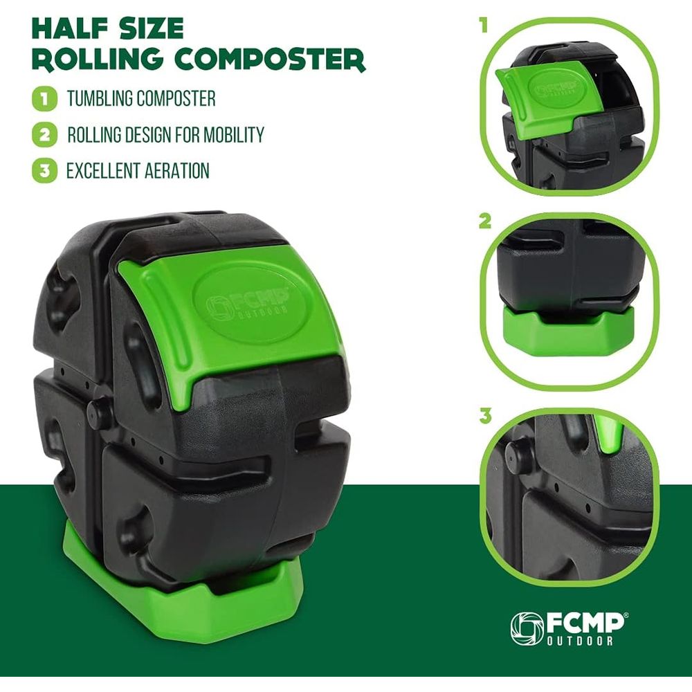 Single Chamber Outdoor Rotatin - огляд і ціна Compost Bin
