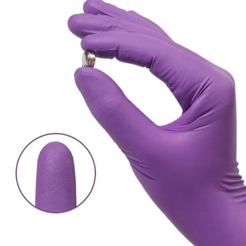 50/100PCS Violet Nitrile Glove - огляд і ціна Garden Gloves