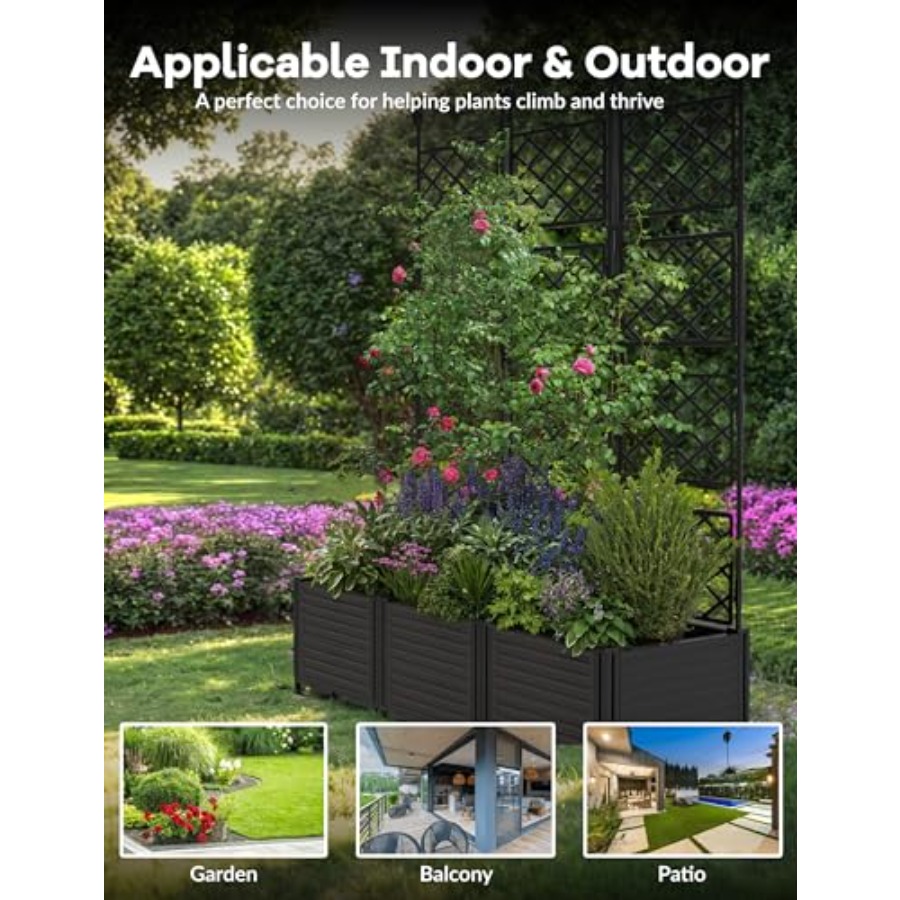 3PCS Modular Raised Garden Bed - огляд і ціна Raised Garden Bed