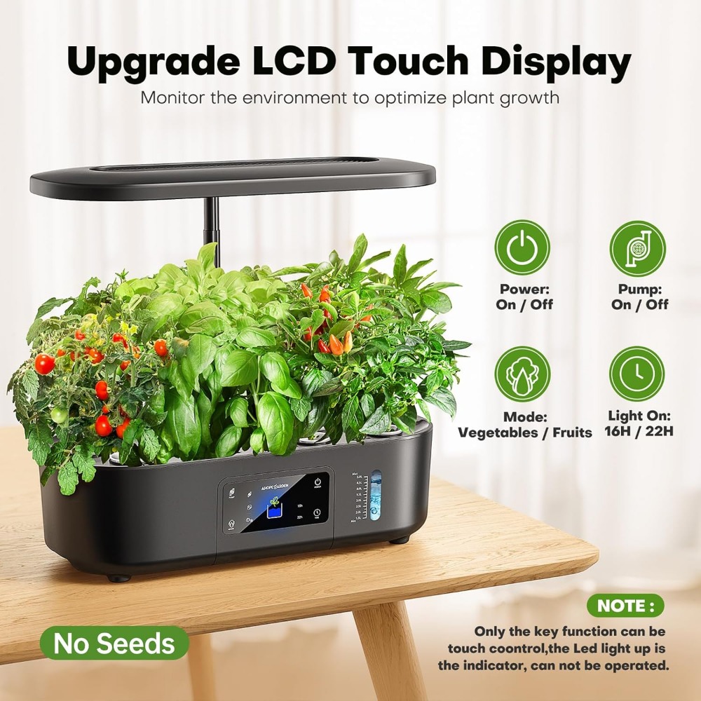 12-Pod Indoor Hydroponic Garde - огляд і ціна Indoor Herb Garden