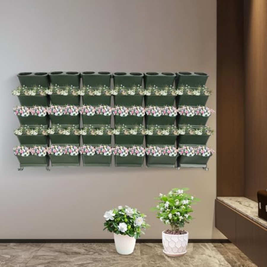 Vertical Wall Planter For Balc - огляд і ціна Self Watering Planter