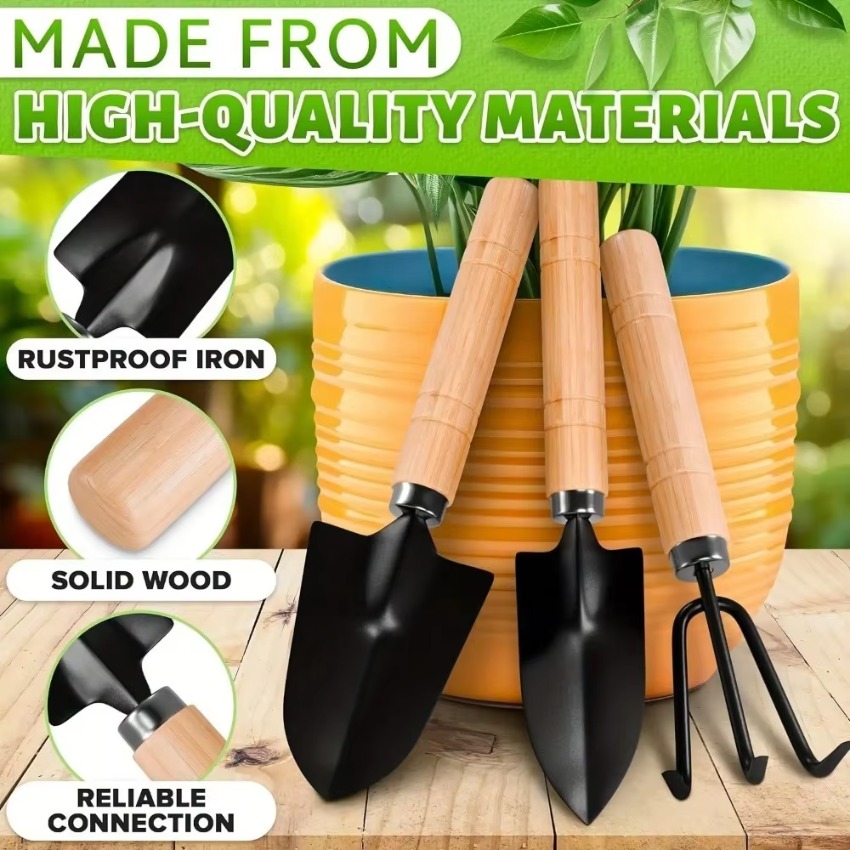 3Pcs/Set Mini Gardening Tools  - огляд і ціна Trowel Garden Tools
