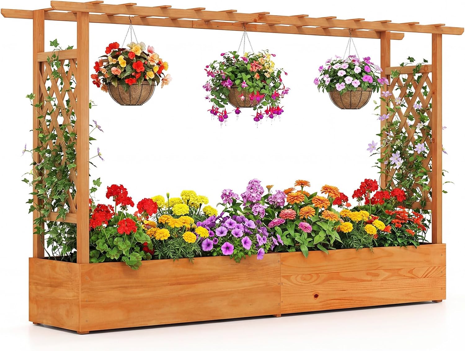 Outdoor Patio Raised Garden Be - огляд і ціна Raised Garden Bed