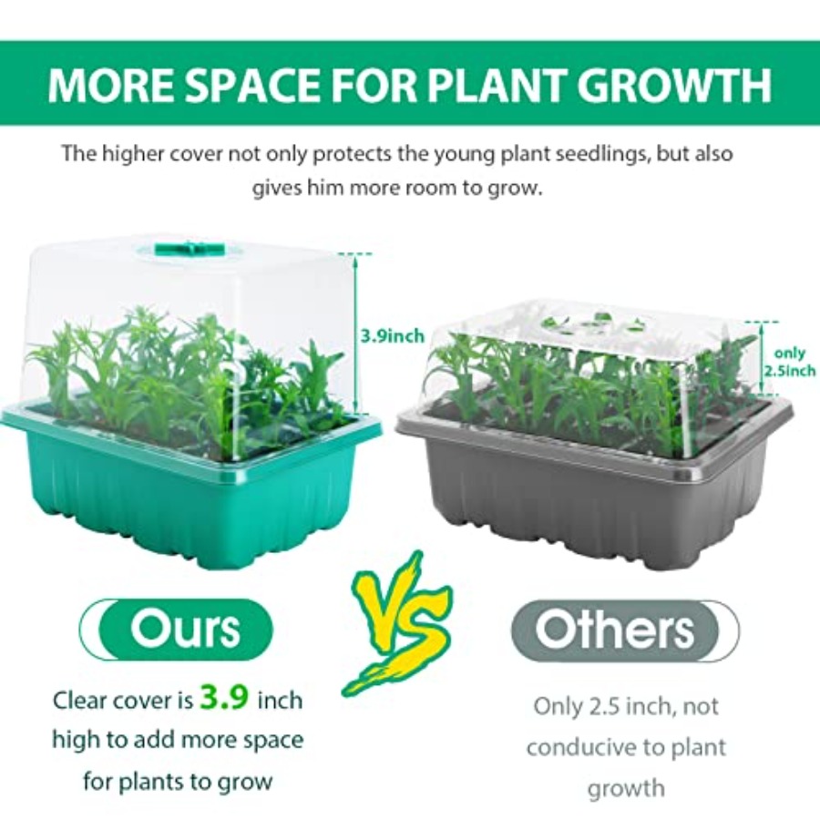 Seed Starter Tray with Light,  - огляд і ціна Seed Starter Tray